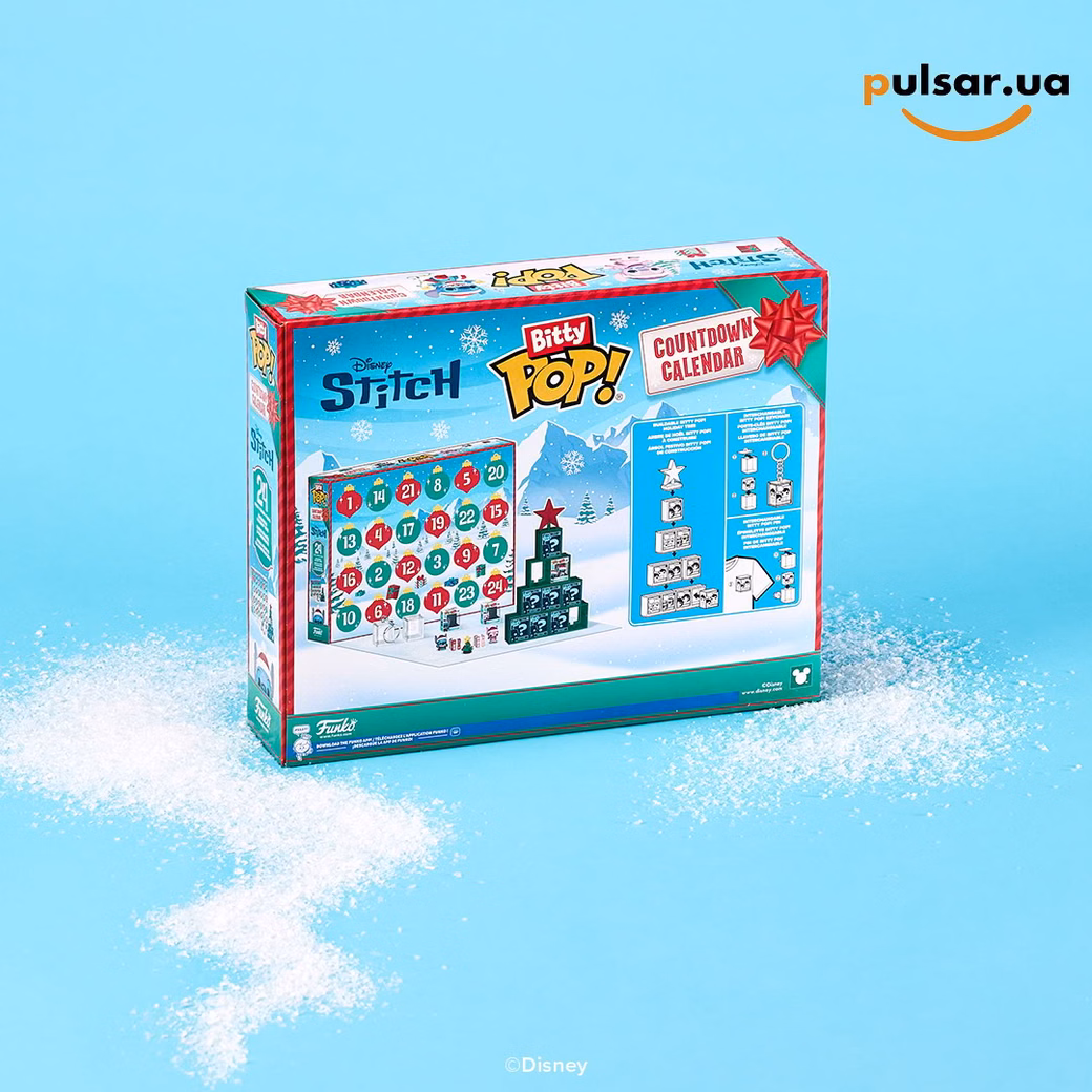 Адвент-календар «Funko POP! • Pocket Pop! • Stitch Holiday Advent Calendar», фото 4