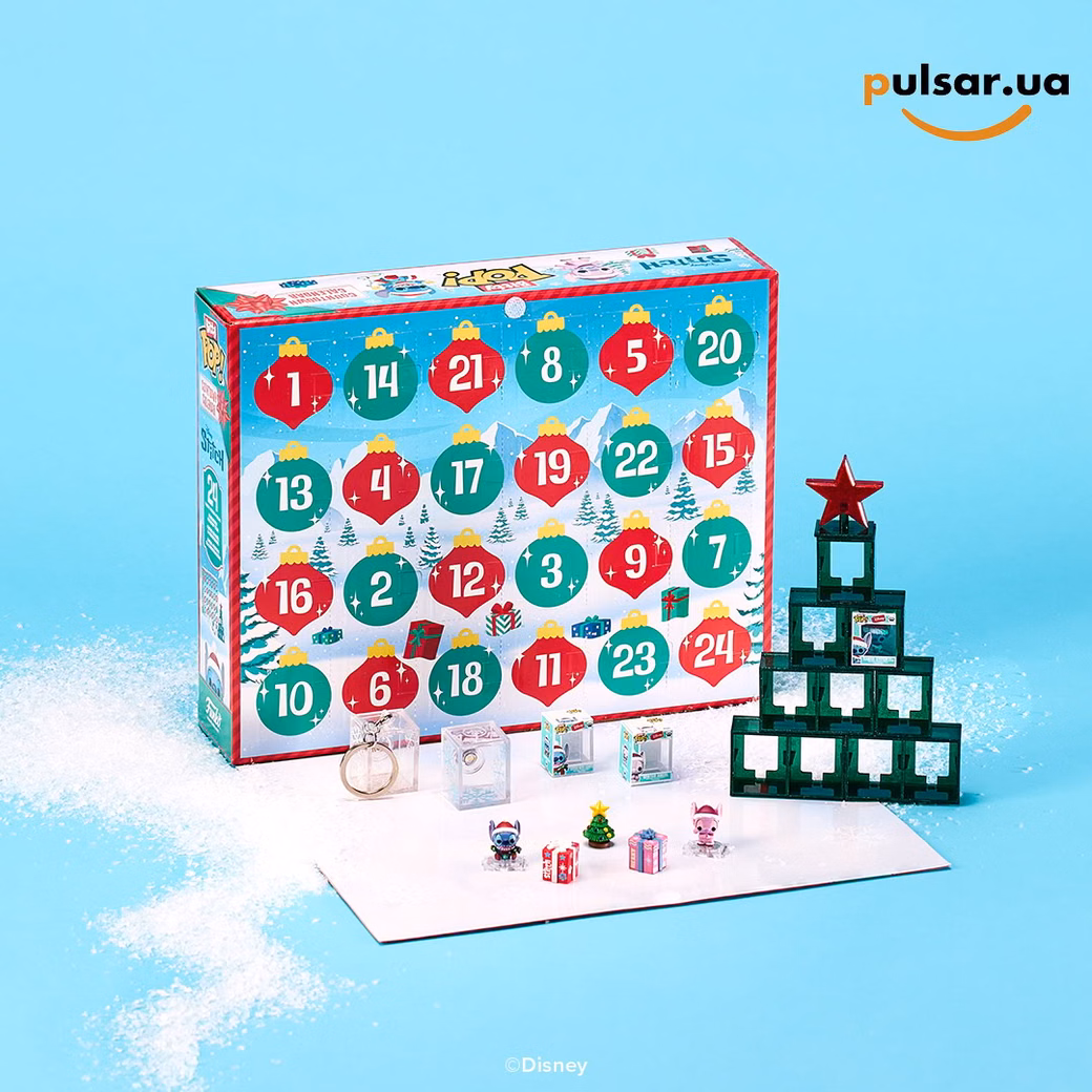 Адвент-календар «Funko POP! • Pocket Pop! • Stitch Holiday Advent Calendar», фото 5