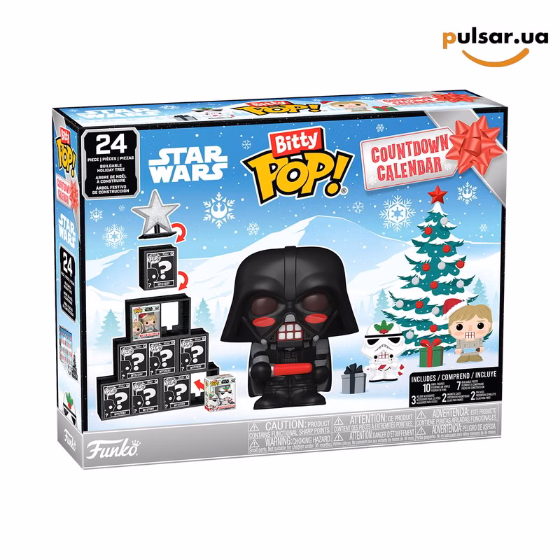 Адвент-календар «Funko POP! • Pocket Pop! • Star Wars Advent Countdown Calendar»