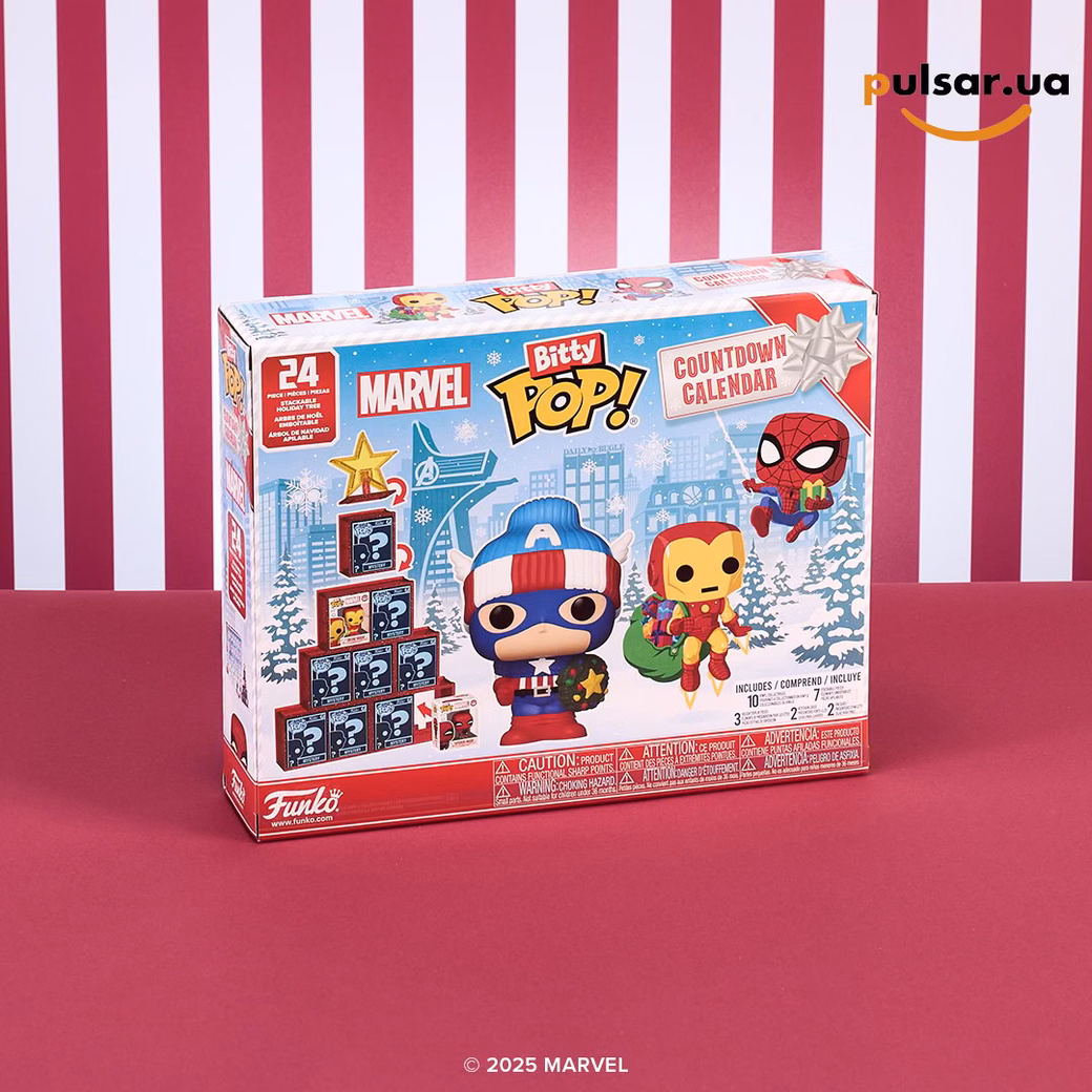 Адвент-календар «Funko POP! • Pocket Pop! • Marvel Holiday Advent Calendar», фото 3