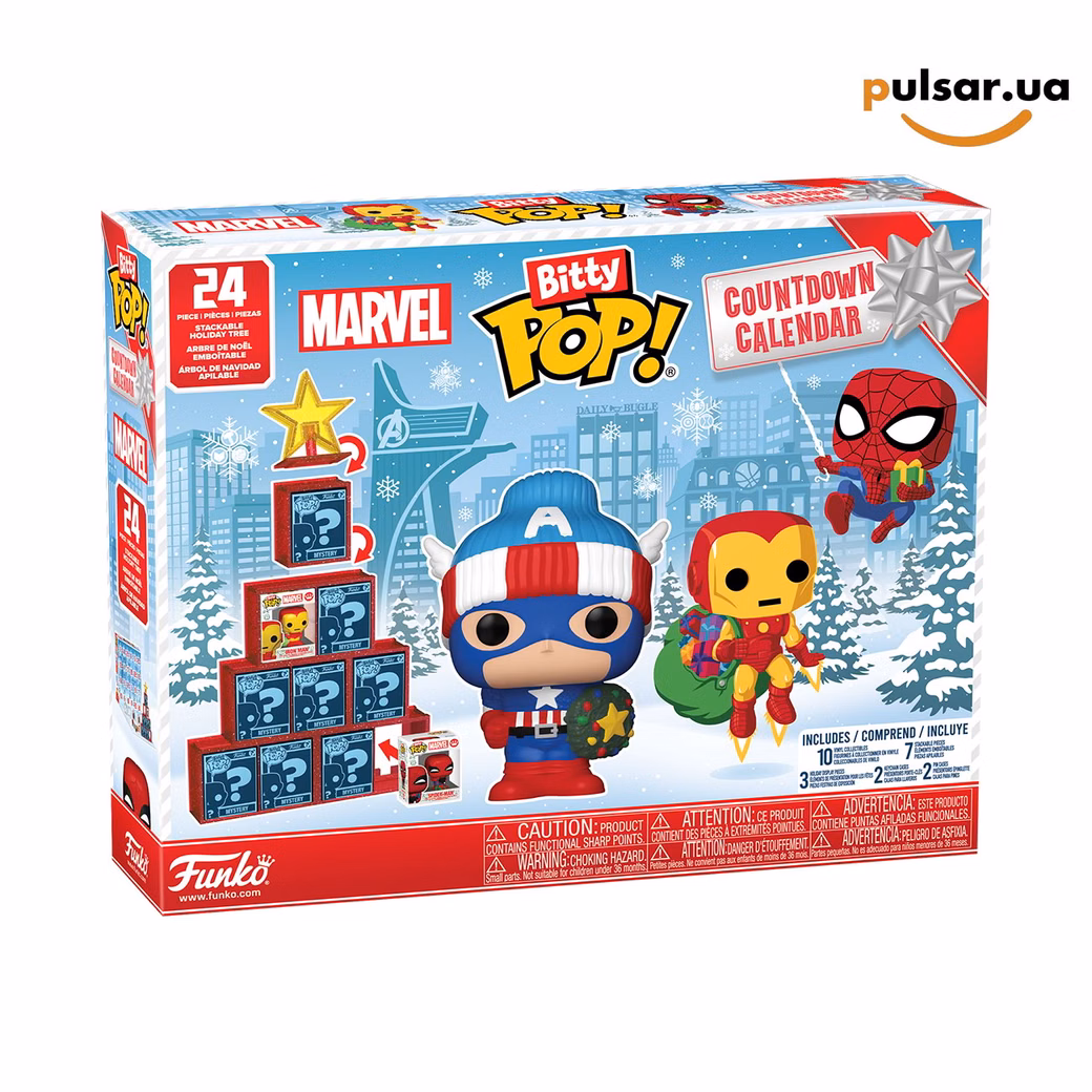 Адвент-календар «Funko POP! • Pocket Pop! • Marvel Holiday Advent Calendar»
