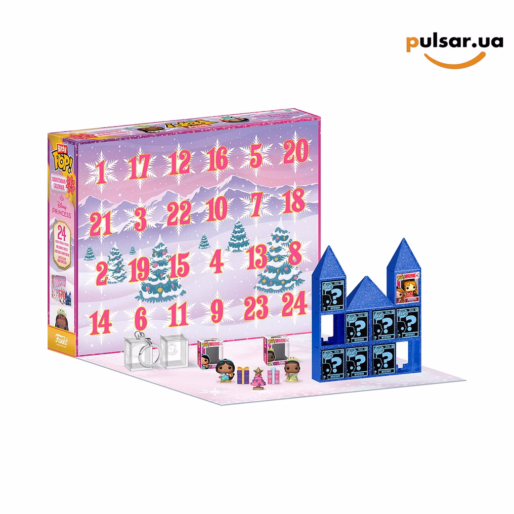 Адвент-календар «Funko POP! • Pocket Pop! • Disney Princess Holiday Advent Calendar», фото 3