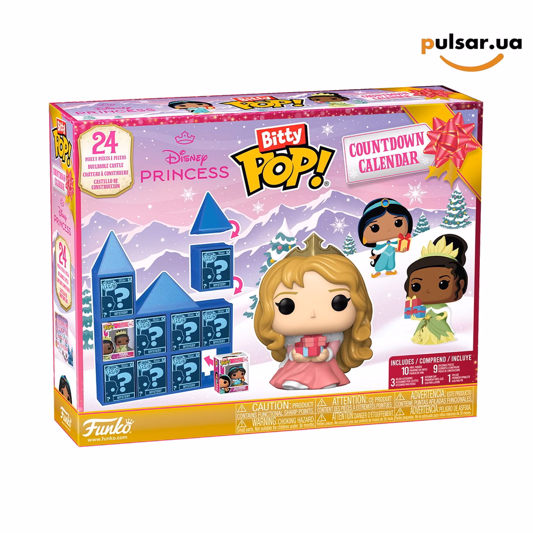 Адвент-календар «Funko POP! • Pocket Pop! • Disney Princess Holiday Advent Calendar»