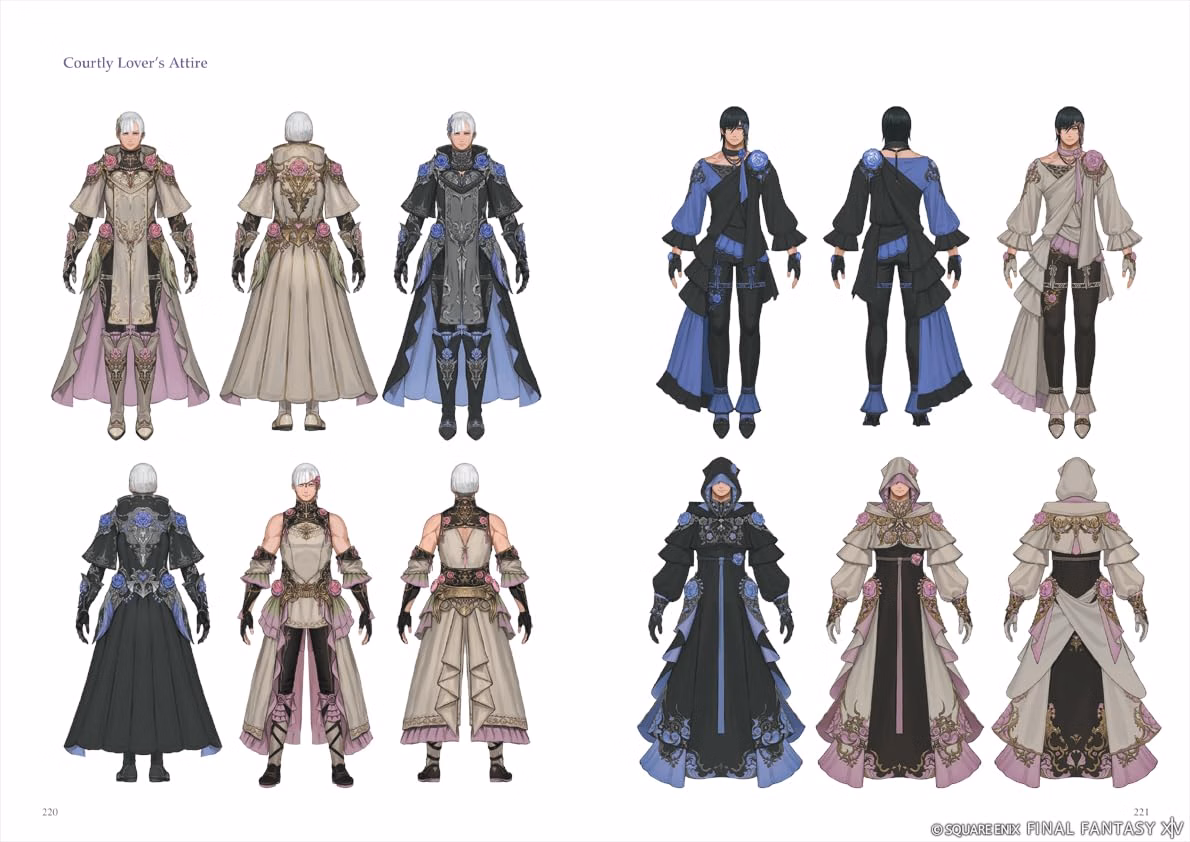 Артбук «Final Fantasy XIV: Dawntrail -- The Art of Succession -Relics of Eternity-», фото 3