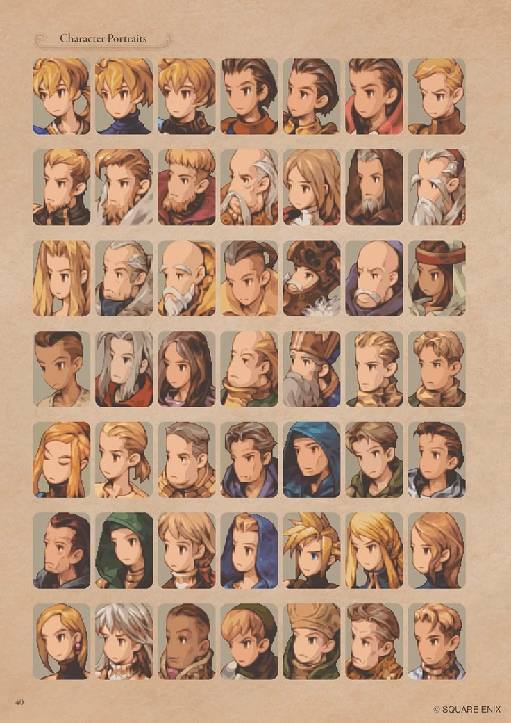 Артбук «The Art of Final Fantasy Tactics», фото 5