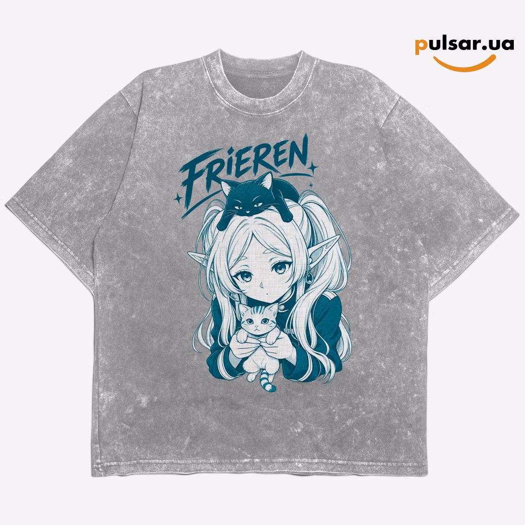 Футболка «Sousou no Frieren ➤ Frieren» модель 2, фото 4