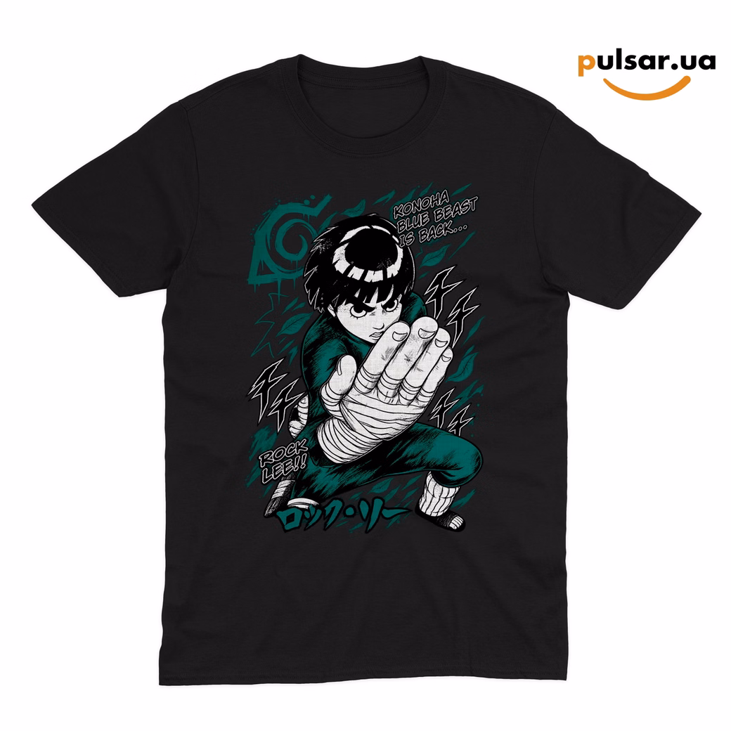Футболка «Naruto ➤ Rock Lee» модель 1, фото 2