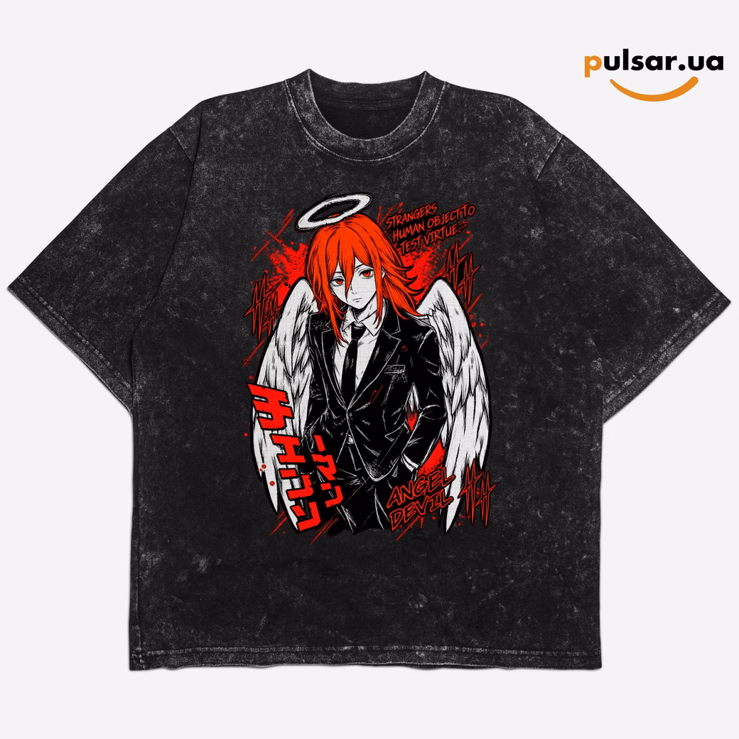 Футболка «Chainsaw Man ➤ Angel Devil»