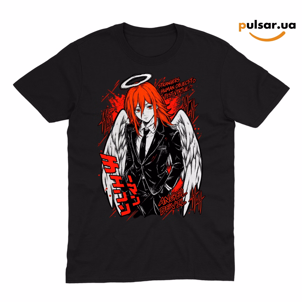 Футболка «Chainsaw Man ➤ Angel Devil», фото 4