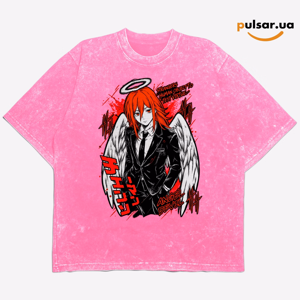 Футболка «Chainsaw Man ➤ Angel Devil», фото 3