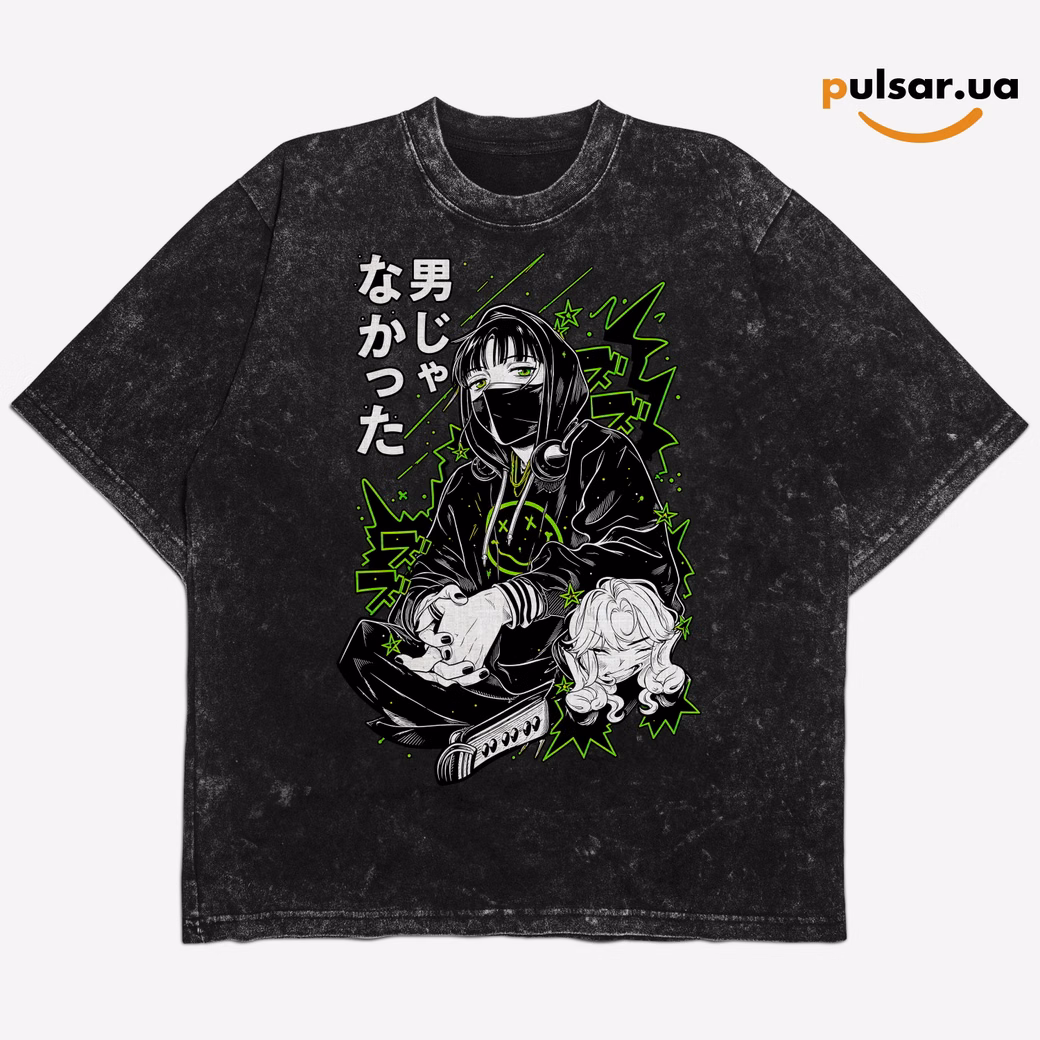 Футболка «The Guy She Was Interested In Wasn't a Guy at All (Kininatteiru Hito ga Otoko Janakatta) ➤ Mitsuki Koga & Aya Oosawa» модель 2, фото 4