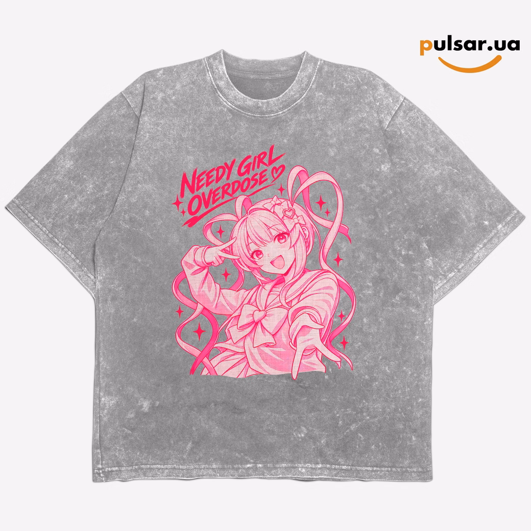 Футболка «Needy Girl Overdose (Needy Streamer Overload) ➤ KAngel (Ame-chan)» модель 1, фото 2