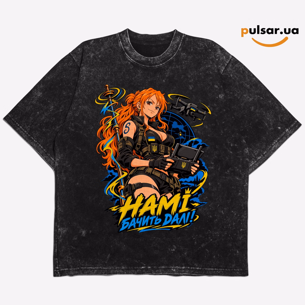 Футболка «UA Army ➤ One Piece ✶ Nami» модель 2