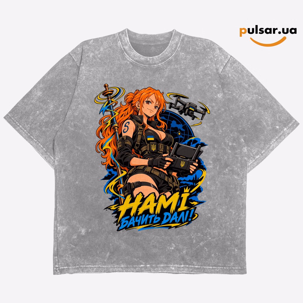 Футболка «UA Army ➤ One Piece ✶ Nami» модель 2, фото 3