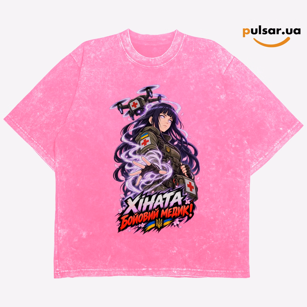 Футболка «UA Army ➤ Naruto ✶  Hinata Hyuga» модель 2, фото 4
