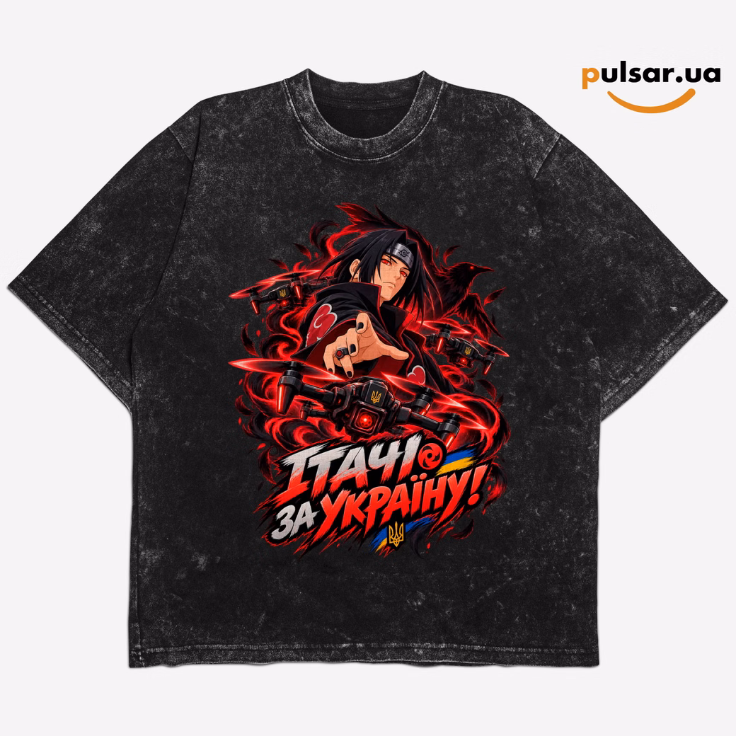 Футболка «UA Army ➤ Naruto ✶  Itachi Uchiha» модель 1