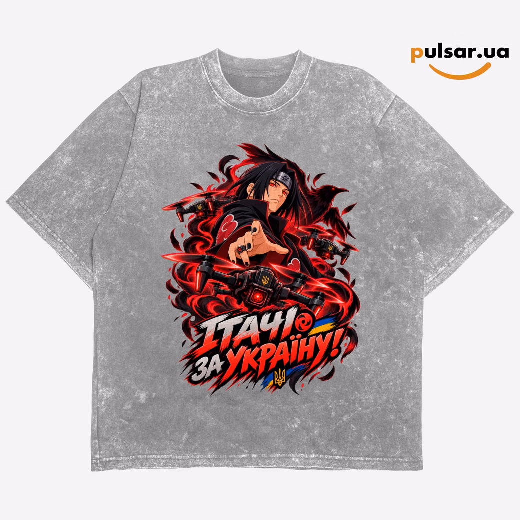 Футболка «UA Army ➤ Naruto ✶  Itachi Uchiha» модель 1, фото 3