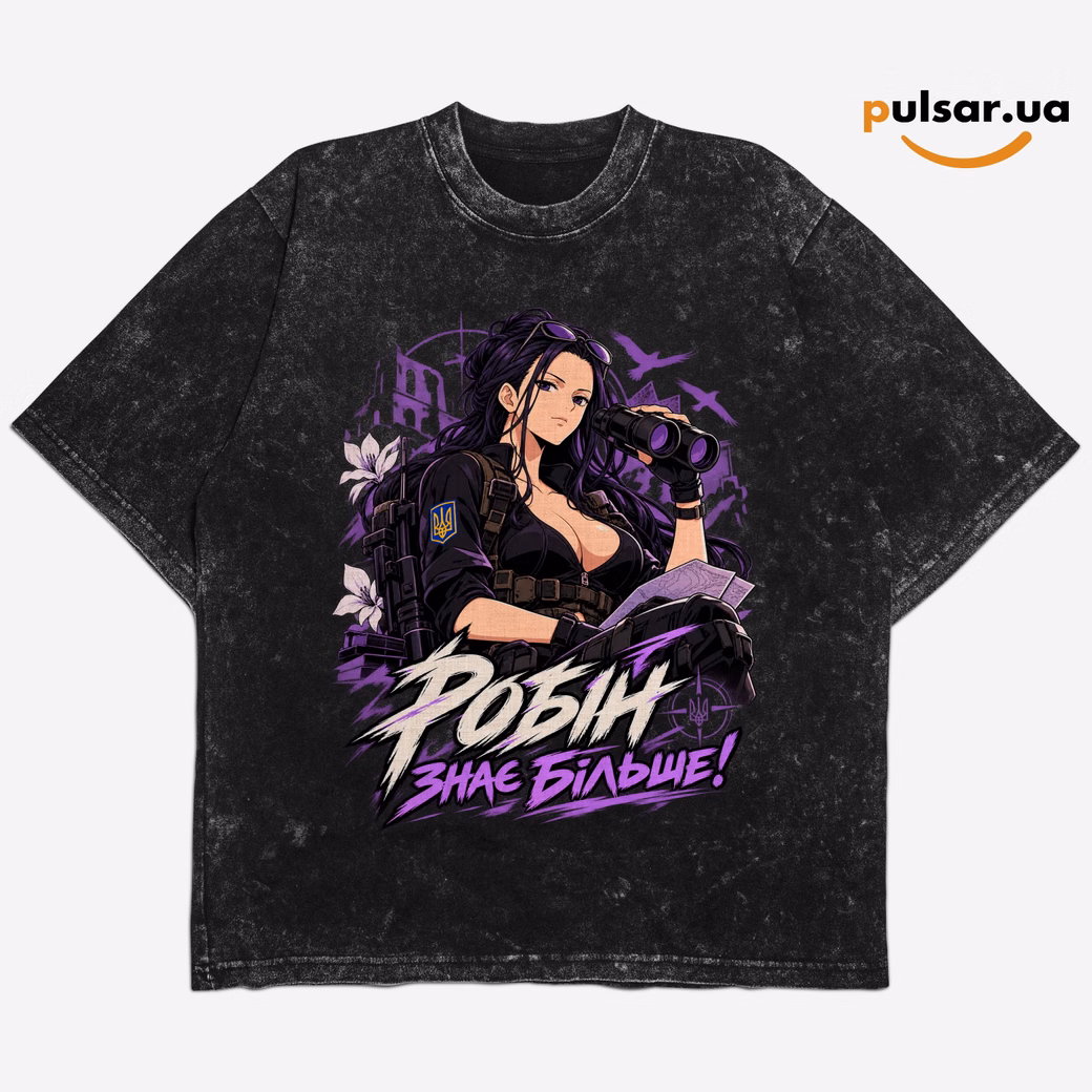 Футболка «UA Army ➤ One Piece ✶ Nico Robin» модель 2