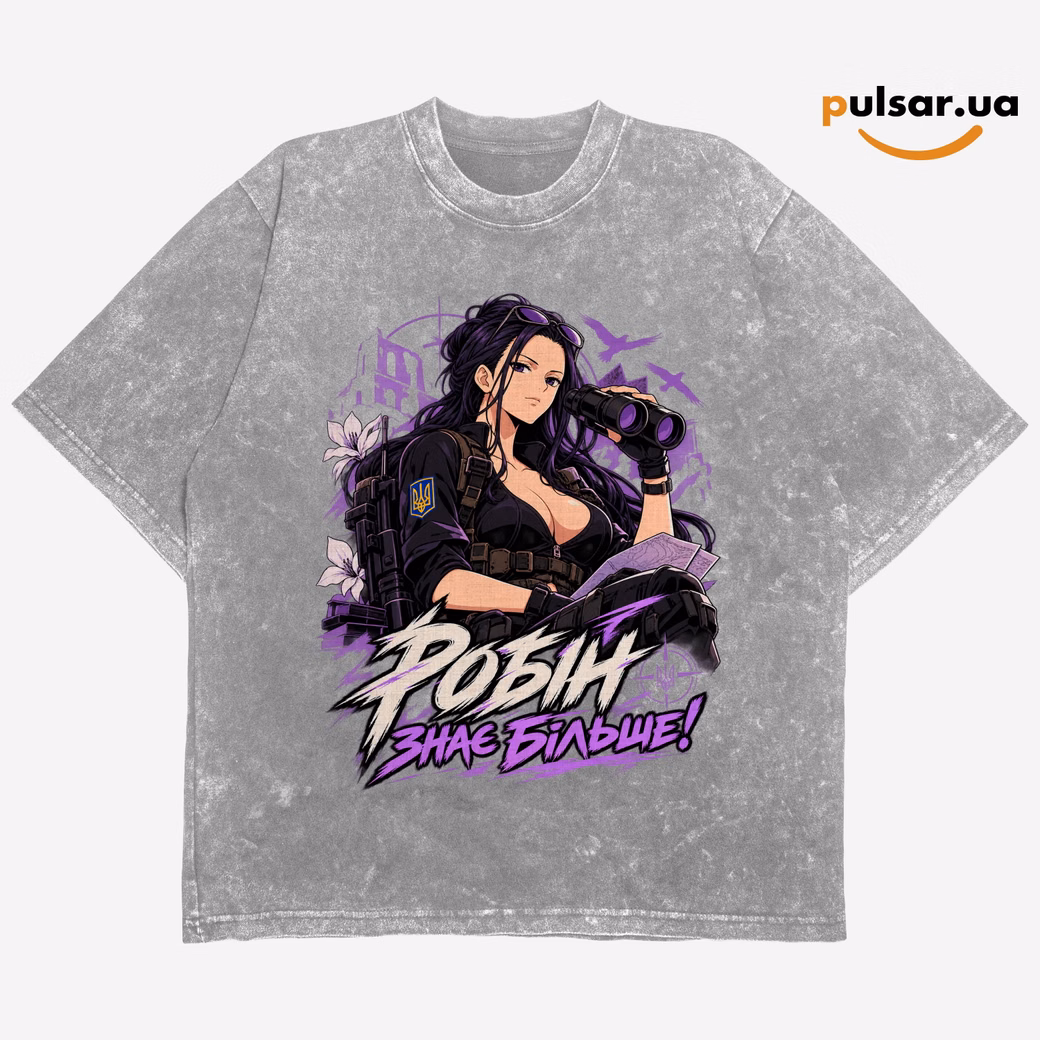 Футболка «UA Army ➤ One Piece ✶ Nico Robin» модель 2, фото 3