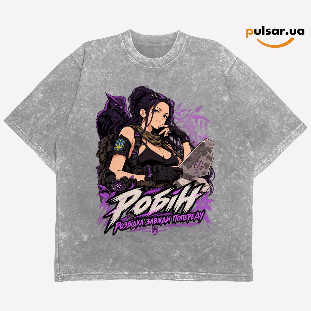 Футболка «UA Army ➤ One Piece ✶ Nico Robin» модель 1, фото 3
