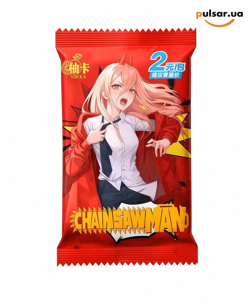Коллекционные карточки (бустеры) «Chainsaw Man Card Hell Hero Cards», фото 2