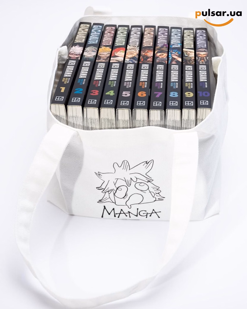 Комплект манги англійською мовою «Gachiakuta Dumpster Season 1 Manga Box Set», фото 4