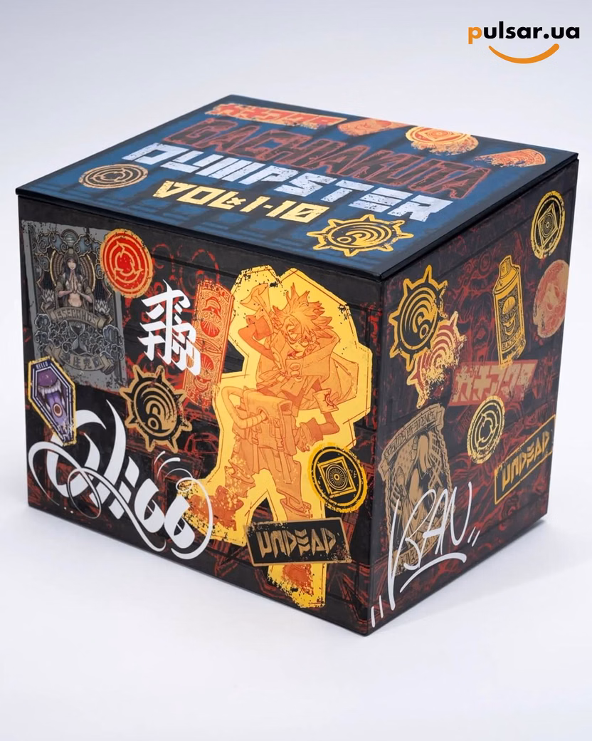 Комплект манги англійською мовою «Gachiakuta Dumpster Season 1 Manga Box Set», фото 5