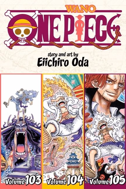 Комплект манги англійською мовою «One Piece (Omnibus Edition): 6-Book Collection Set, Volumes 31-36, Includes Volumes 91-108 by Eiichiro Oda», фото 3