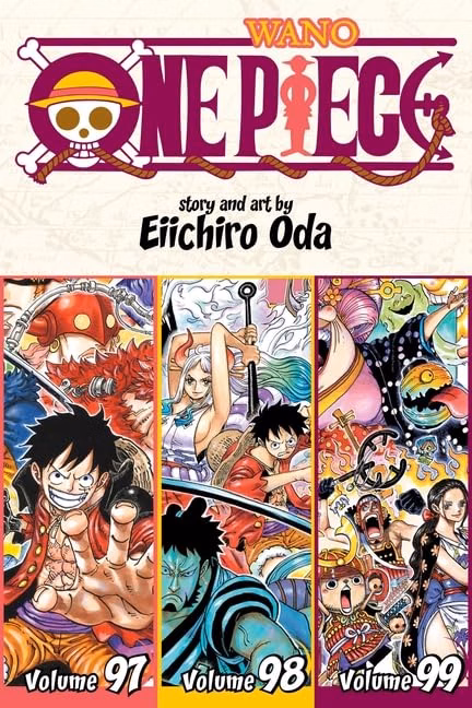 Комплект манги англійською мовою «One Piece (Omnibus Edition): 6-Book Collection Set, Volumes 31-36, Includes Volumes 91-108 by Eiichiro Oda», фото 5