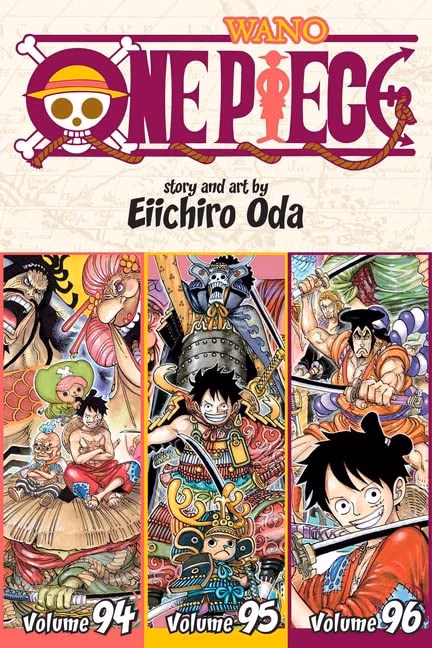 Комплект манги англійською мовою «One Piece (Omnibus Edition): 6-Book Collection Set, Volumes 31-36, Includes Volumes 91-108 by Eiichiro Oda», фото 6