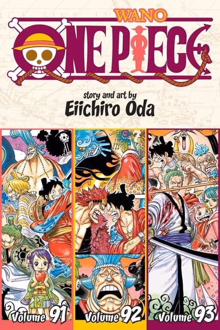 Комплект манги англійською мовою «One Piece (Omnibus Edition): 6-Book Collection Set, Volumes 31-36, Includes Volumes 91-108 by Eiichiro Oda», фото 7