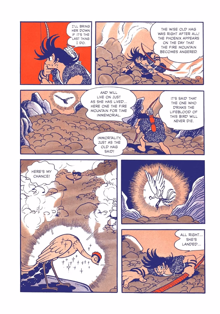 Манга на англійській мові  «Osamu Tezuka's Phoenix Deluxe Hardcover Collection 1», фото 4