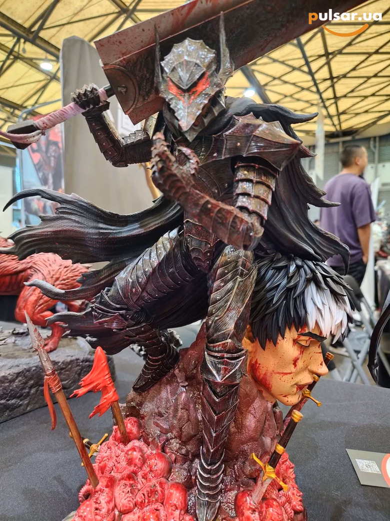 Оригинальная аниме фигурка «1/4 Scale Guts-Berserk-JiCaiZhuWu Studio», фото 3