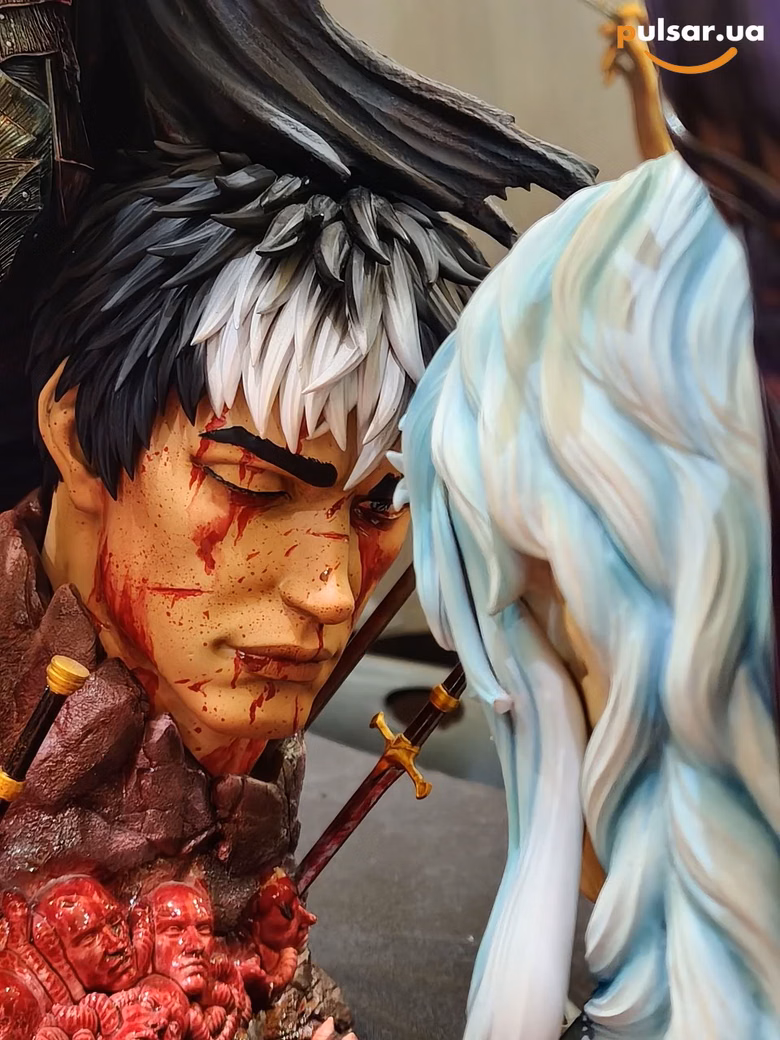 Оригинальная аниме фигурка «1/4 Scale Guts-Berserk-JiCaiZhuWu Studio», фото 5