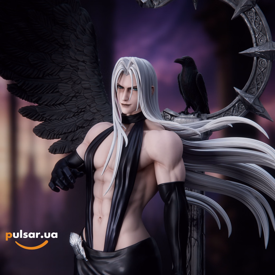 Оригинальная аниме фигурка «1/6 Scale Sephiroth-Final Fantasy-NekoNest Studio», фото 6