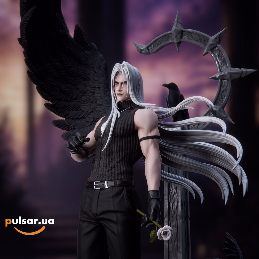 Оригинальная аниме фигурка «1/6 Scale Sephiroth-Final Fantasy-NekoNest Studio», фото 18