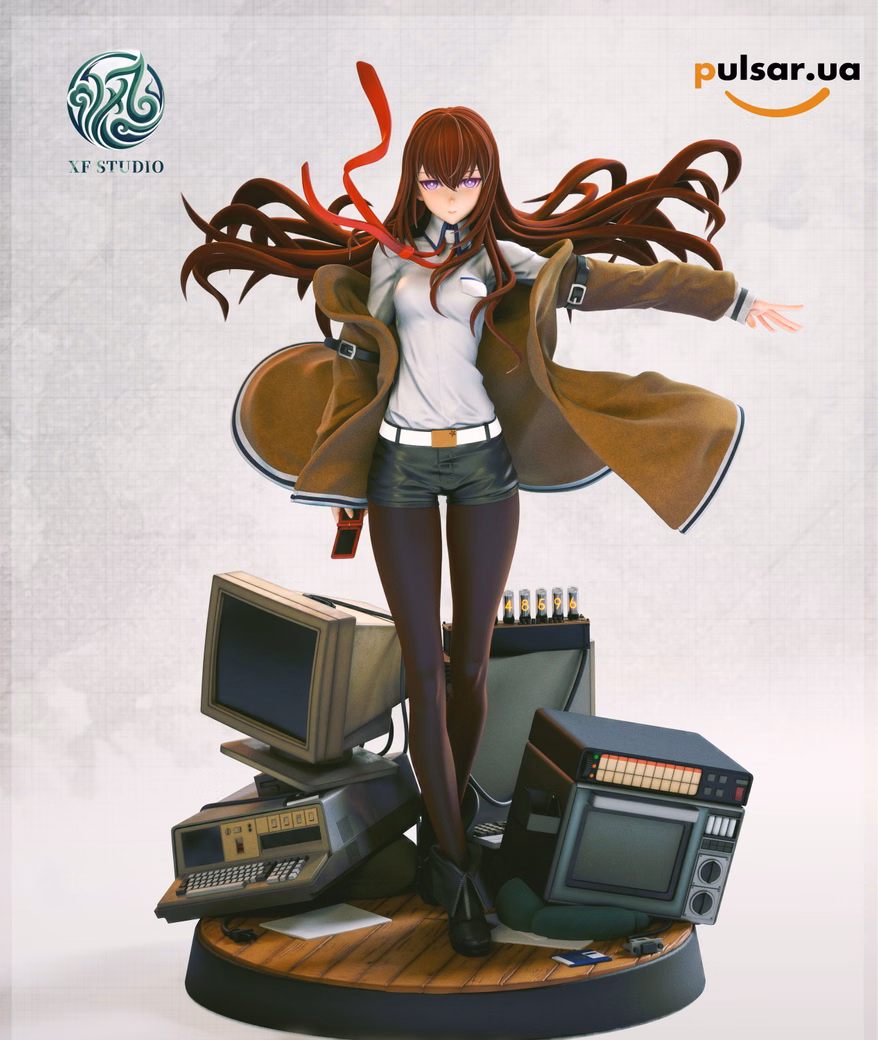 Оригінальна аніме фігурка «Makise Kurisu-Steins Gate-XF Studio»
