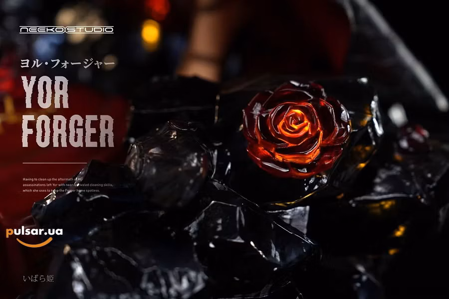 Оригінальна аніме фігурка  «Neeko Studio Spy × Family Yor Forger Dinner Party Killer – 1/4 Scale R18 Statue», фото 4