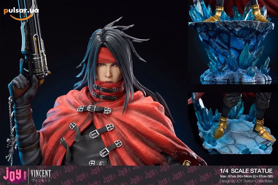 Оригінальна аніме фігурка «RE Vincent Valentine -Final Fantasy-Joy Station Studio», фото 6