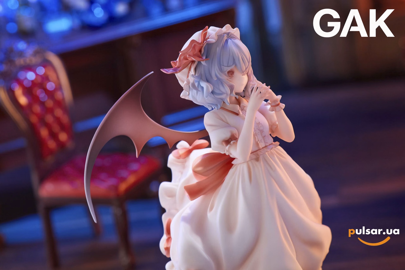 Оригінальна аніме фігурка «1/7 Scale Remilia Scarlet and Flandre Scarlet-Touhou Project-GAK Studio», фото 2