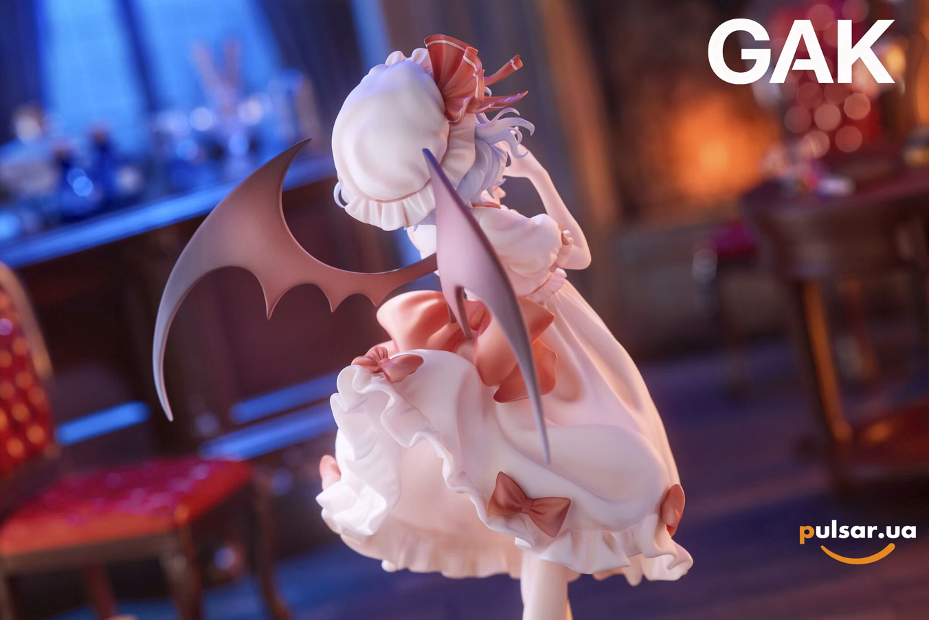 Оригінальна аніме фігурка «1/7 Scale Remilia Scarlet and Flandre Scarlet-Touhou Project-GAK Studio», фото 7