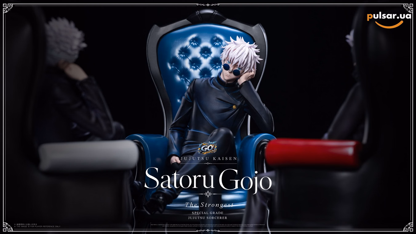 Оригінальна аніме фігурка «Blue Chair Gojo-Jujutsu Kaisen-GO FIGURE STUDIO», фото 2