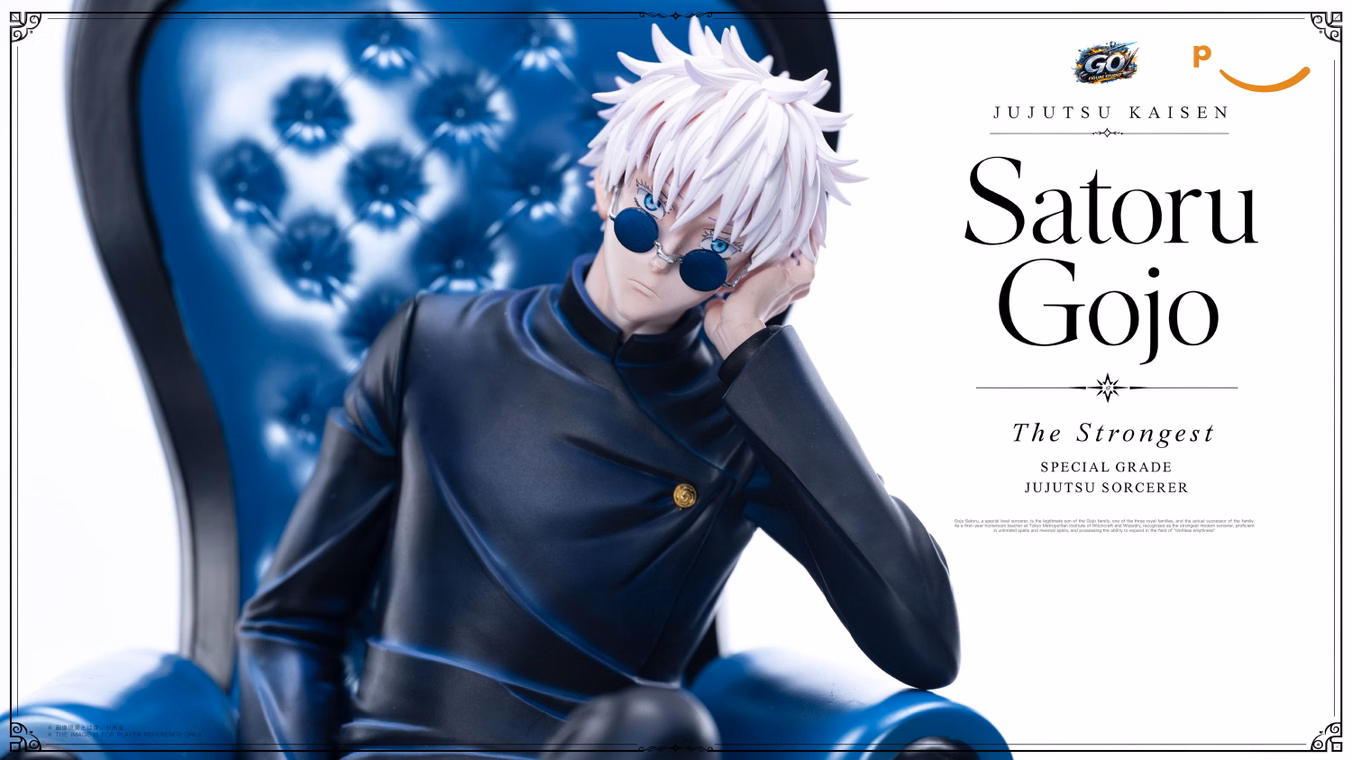 Оригінальна аніме фігурка «Blue Chair Gojo-Jujutsu Kaisen-GO FIGURE STUDIO», фото 3