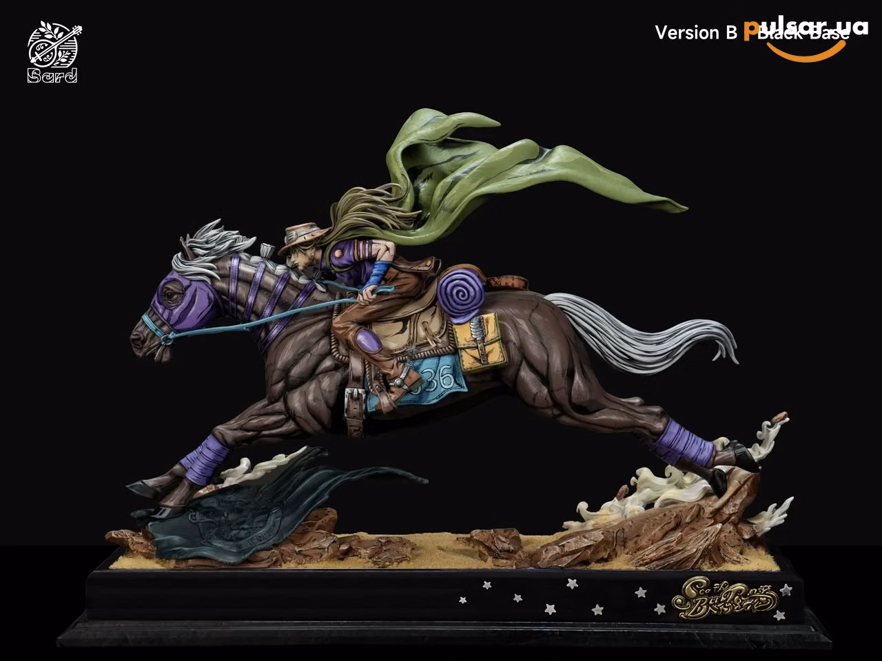 Оригінальна аніме фігурка «1/6 Scale Gyro Zeppeli-JoJo's Bizarre Adventure-Bard Studio», фото 3