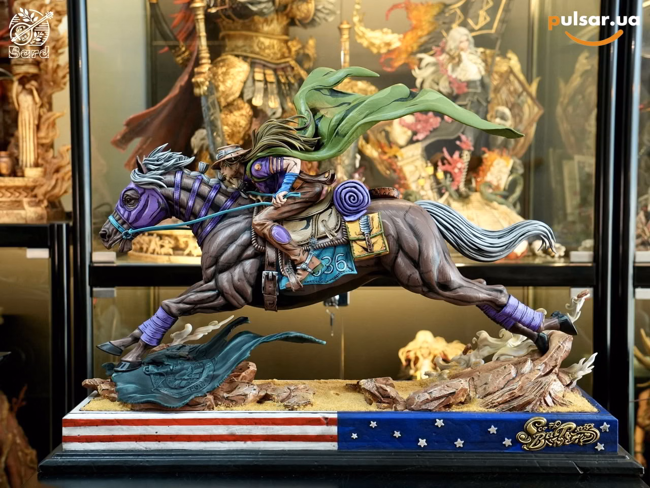 Оригінальна аніме фігурка «1/6 Scale Gyro Zeppeli-JoJo's Bizarre Adventure-Bard Studio», фото 2