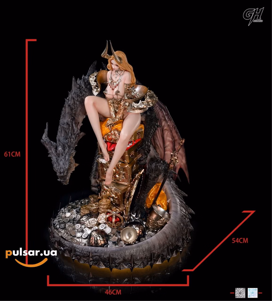 Оригінальна аніме фігурка «1/4 Scale The Greedy Witch-GuangHan Studio», фото 2