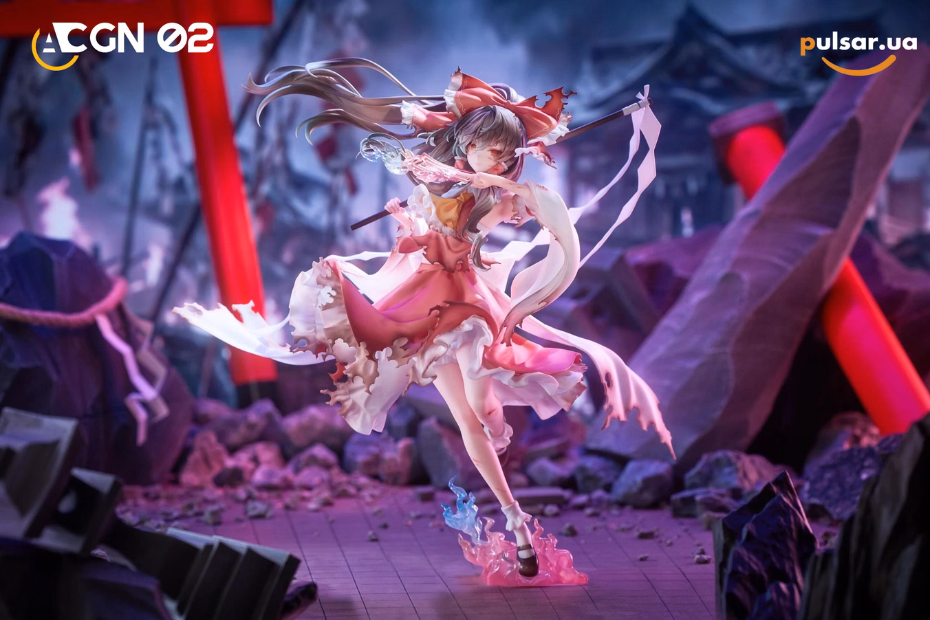 Оригінальна аніме фігурка  «1/7 Scale Hakurei Reimu-Touhou Project-ACGN 02 Studio», фото 2