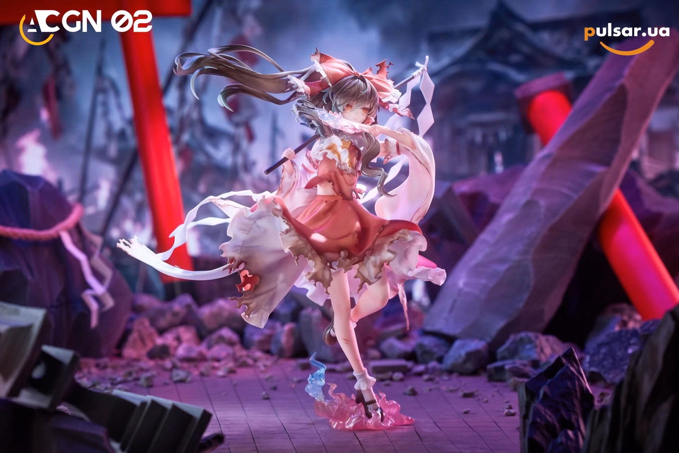 Оригінальна аніме фігурка  «1/7 Scale Hakurei Reimu-Touhou Project-ACGN 02 Studio», фото 3