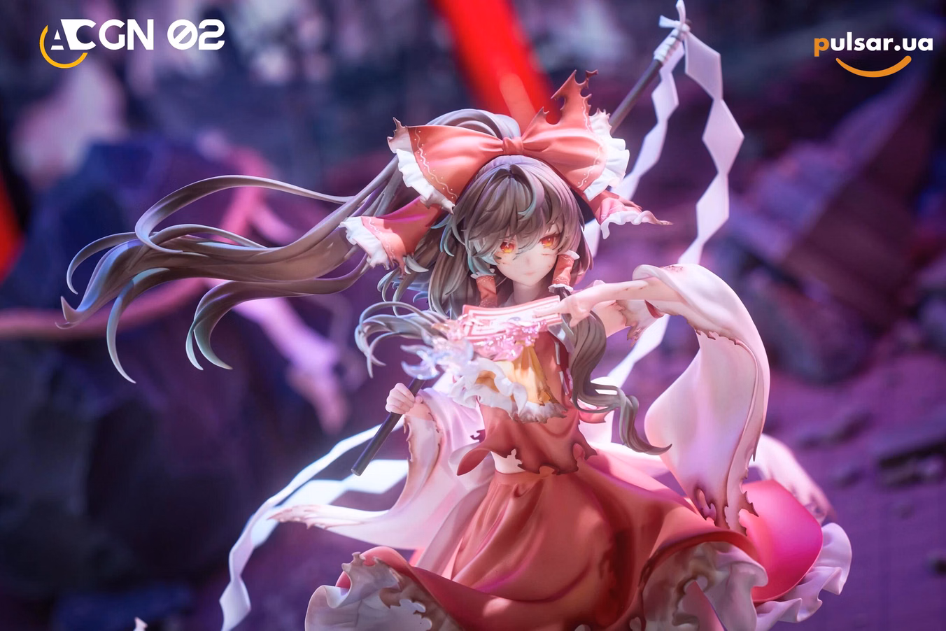Оригінальна аніме фігурка  «1/7 Scale Hakurei Reimu-Touhou Project-ACGN 02 Studio», фото 4