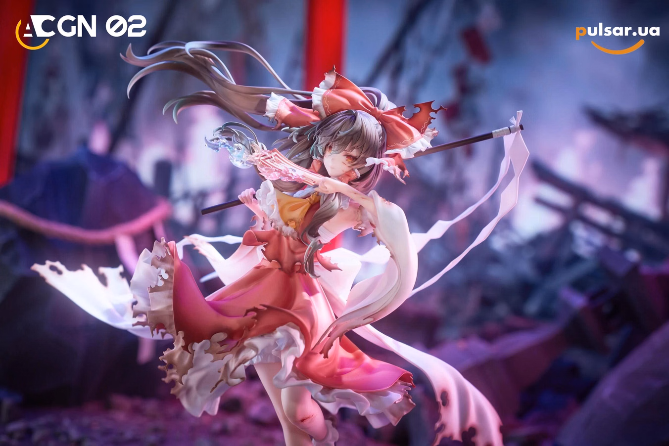 Оригінальна аніме фігурка  «1/7 Scale Hakurei Reimu-Touhou Project-ACGN 02 Studio», фото 6